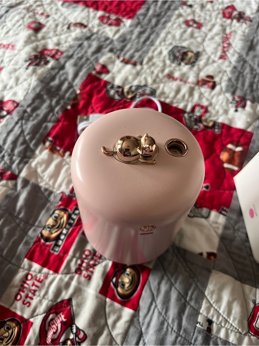 Pink and Gold Mini Humidifier - Portable - Picture 2 of 6